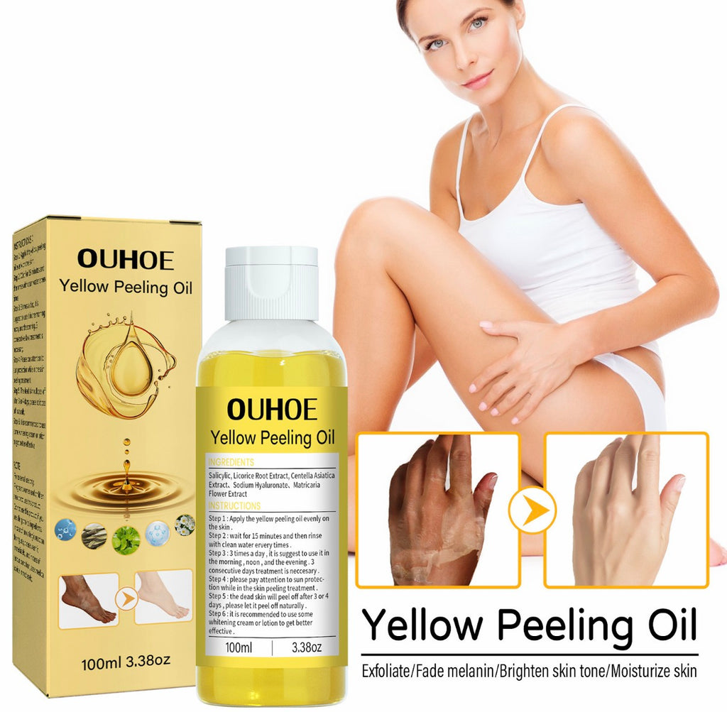 Aceite Exfoliante Iluminador — Piel Suave y Uniforme en 1 Semana
